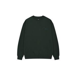 [에비수]메탈 자수 빅힐스 맨투맨 티셔츠_EX4MTS701_GN