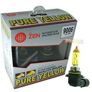 자동차램프 안개등 9006 할로겐전구 퓨어옐로우