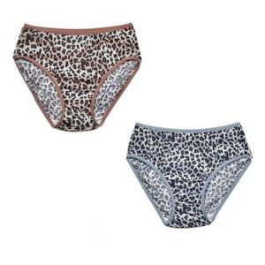 인견 호피패턴 삼각팬티 여성스러운스타일 쾌적한느낌