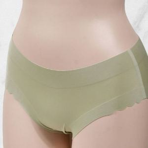 여성 무봉제 누디라인 베이직 햄라인 미디 팬티 1p