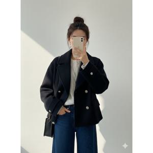 [숲]빅카라 금장더블자켓  SBAJK361