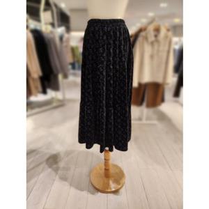 [SOUP]숲 벨벳 플라워 밴딩 롱 스커트 (SBBSR30)