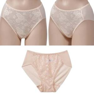 (조은)레이스 꽃무늬 천연소재 인견 여성 햄팬티