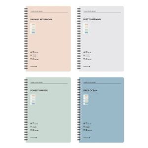 노트 모닝글로리 테마컬러 SP노트 20절 랜덤1개