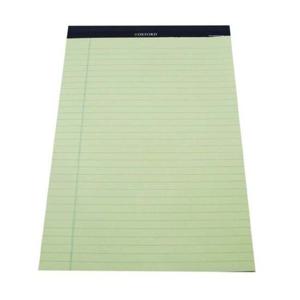 리갈패드 A4 연두 40매 옥스포드 문구 사무 탕비 생활 리빙 오피스 메모 리포트패드 공책 수첩