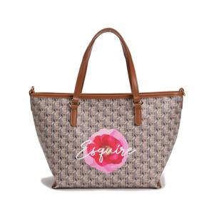 [에스콰이아]여성 모다라 카멜리아 콜라보 경량 토트백 EOESHB751