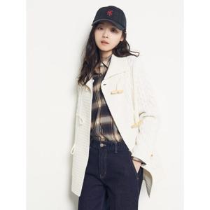 [빈폴레이디스] 토글 버튼 아우터형 카디건  아이보리 (BF5Y5AC030)