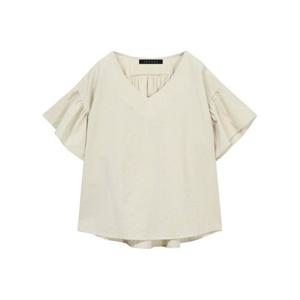 [탱커스]브이넥 날개 소매 블라우스 (TX2BL016L0)