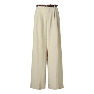 [비엔엑스]벨티드 투 핀턱 슬랙스 롱 팬츠 (BX2PT017L0)