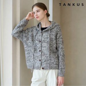 [탱커스]보카시 후드 니트 레글런 가디건 (TX4CD035L0)
