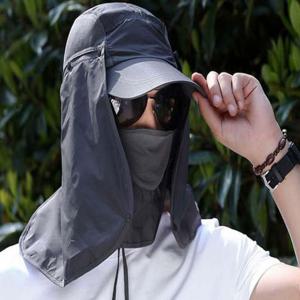 남여공용 햇빛차단 여름 쿨 마스크 탈부착 메쉬모자