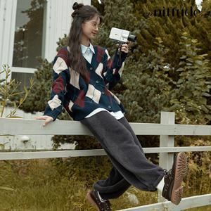 엔니튜드 25FW 보아퍼 니트 팬츠 1종