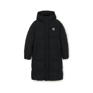 MLB패딩 GQC 3ADJB1846-50BKS 베이직 빅레터링 후드 롱패딩 뉴욕양키스