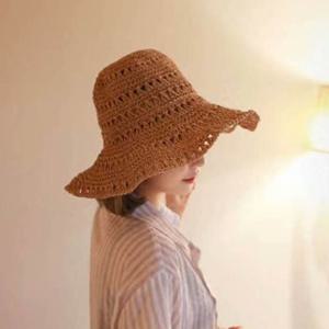 밀집모자 왕골 비치 바캉스 자외선 차단 여름휴가템