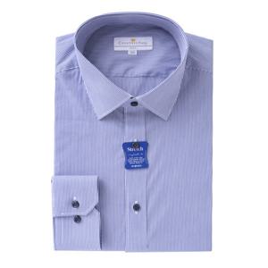 [카운테스마라(셔츠)][감사품증정] 스트레치 런던스트라이프 슬림핏 긴소매(D) CDHW1P1352N0