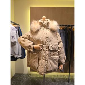 [러브앤쇼] 라쿤 후드 덕다운 점퍼 GCFMGJP07