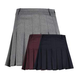 럭스골프 여성 백밴딩 플리츠 큐롯 스커트 JN25W106W