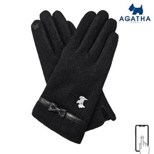아가타 여성용 스마트터치 모직장갑 AGF305