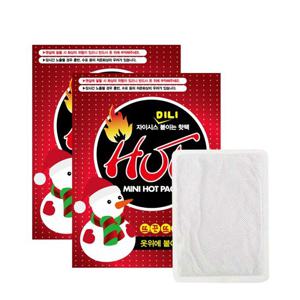 KC인증 자이시스 미니 붙이는 핫팩 100매 손난로