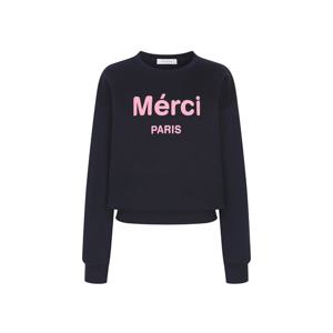 예시카 레터링 프린팅 패치 기모 맨투맨 YJBTS227