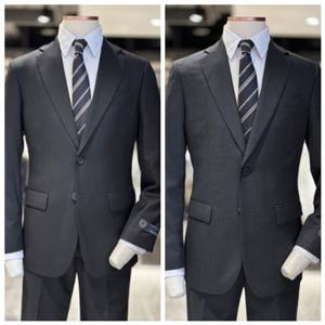 [레노마] F W 블랙 다크그레이 슬림핏 울스판정장 2종택1 RRCISJ4143A