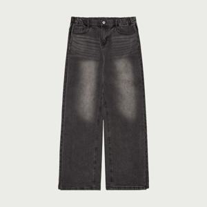 [행텐 틴즈]행텐틴즈 여아 사이드턱 기모 와이드 데님팬츠_165(14540-155-810-10)