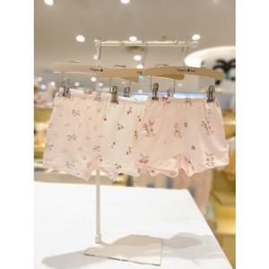 [오가닉맘] 아동 여아사각팬티 3종세트 (MLSUUP49S)