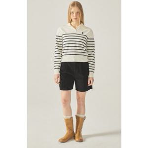 [후아유] 스티브 오픈 카라 스트라이프 풀오버   WHKAF2353F