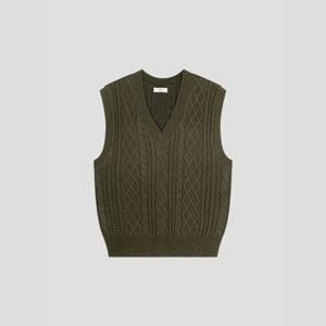 [리스트]세미 오버핏 케이블 니트 베스트(TSKVTO82590)