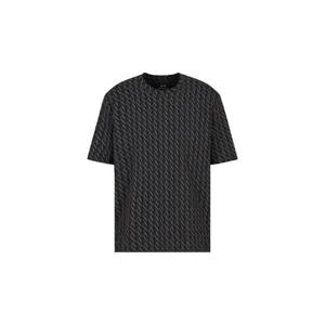 25 FW 아르마니 익스체인지 모노그램 프린트 티셔츠 XM001228AF10356 TP446303073
