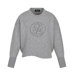 [레노마골프]여성 로고자수 밑단변형 라운드니트 RWSRO8201-193