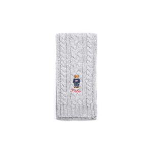 폴로랄프로렌 PC1036-032 솔리드 플래그 베어 케이블 니트 머플러