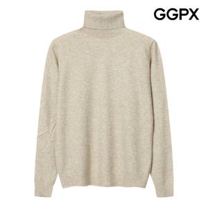 [지지피엑스]터틀넥 소프트 무지 니트 GPAKP003B