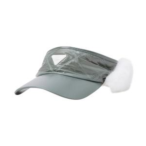 여성 퀼팅 퍼 이어워머 썬바이저 (421D4CP515)