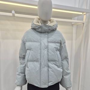 [꼼빠니아]덕다운 숏 패딩 점퍼 CAFW0-WHH030-240