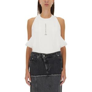 알렉산더맥퀸 슬리브리스 탑  804191 QLADW9000