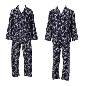 비너스 안입은듯 가벼운 초경량 고급 실크감촉 플라워 커플잠옷 VPAA206WM