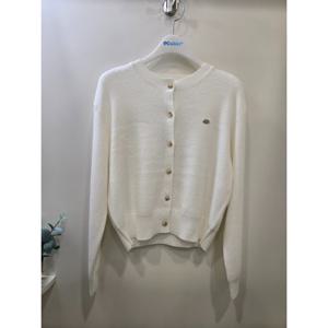 [에꼴리에]소프트 라운드넥 니트 가디건 26A50820