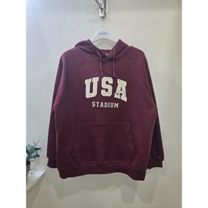 [에꼴리에]크랙 후로킹 라글란 후드티 26A04320