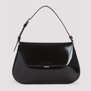 아미나무아디 아미 플랩 가죽 숄더백 C9B344757AMI BLACK