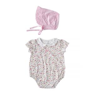 밍크뮤 26년봄여름신상(WH)루루플라워SET바디수트3637004010A