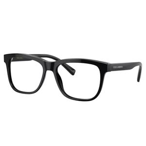 돌체앤가바나 키즈 DX 3356 501 49mm 아동용 직사각형 안경 49mm 블랙