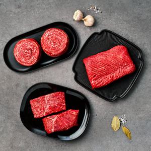 오늘자연 한우 1등급 정육세트1호 (불고기+국거리g+산적)