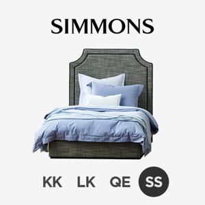 [시몬스] 라시드. 뷰티레스트 허브. 슈퍼싱글 침대