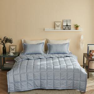 [르헤브] 클로젯 고밀도 피치스킨 사계절이불 SS