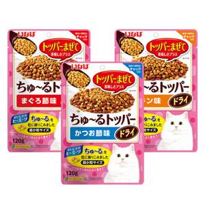 이나바 챠오 츄르토퍼 드라이 120g 사료토핑 고양이간식