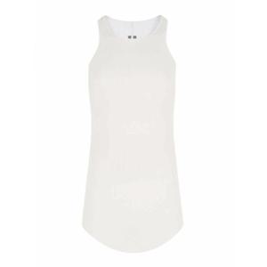 [RICK OWENS] 라프리마 남성 탑 탱크 인 비스코스 앤 실크 RU02E1150RC11 화이트 /8