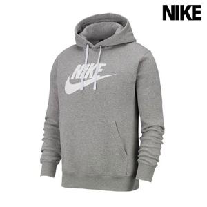 나이키 기모 풀오버 후디 NSW 클럽 플리스 그레이 BV2973-063