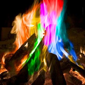 매직파이어 컬러불멍 컬러불꽃 캠핑 차박 불멍가루 40g 10개