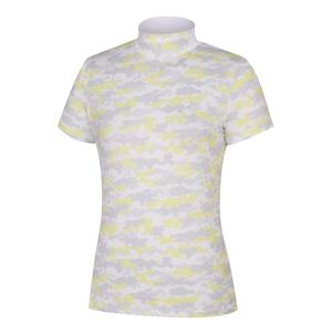 [레노마골프]여성 카모 하이넥 반팔티셔츠 RWTHL6104-133